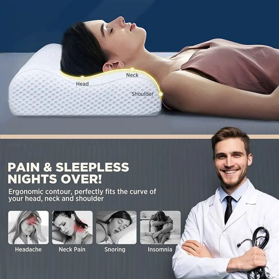 Orthopedic Memory Foam Pillow 341