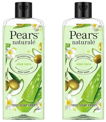 Pears Naturale Detoxifying Aloe Vera Body Wash 250 Ml 100 Natural Ingredien