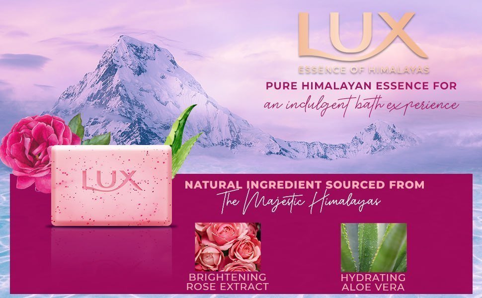 Lux Rose Aloevera Exf Soap 5x125g 176