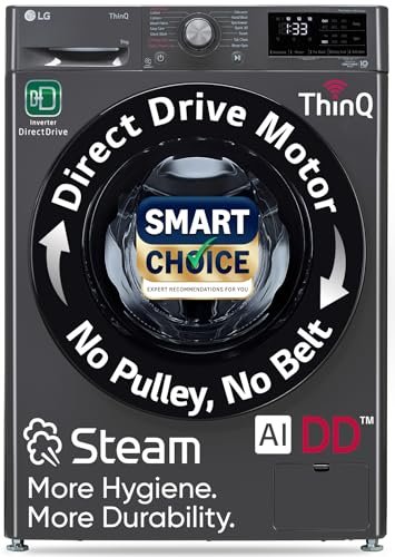 Lg Smart Choice 9 Kg 5 Star Ai Direct Drive Technology Steam 6 Motion Dd Wi