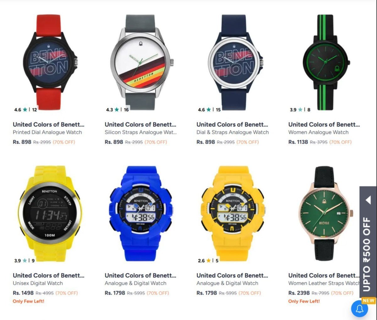 Loooootupto 70 On Ucb Watches