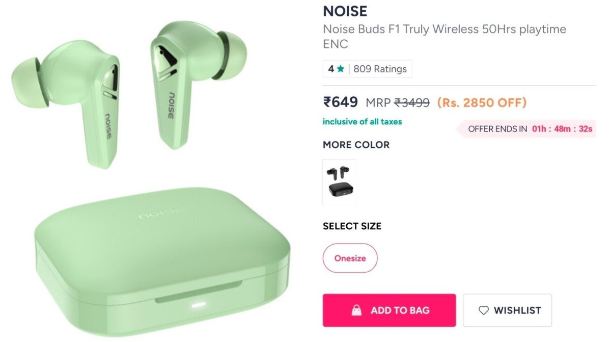 Noise Tws Earbuds At 649