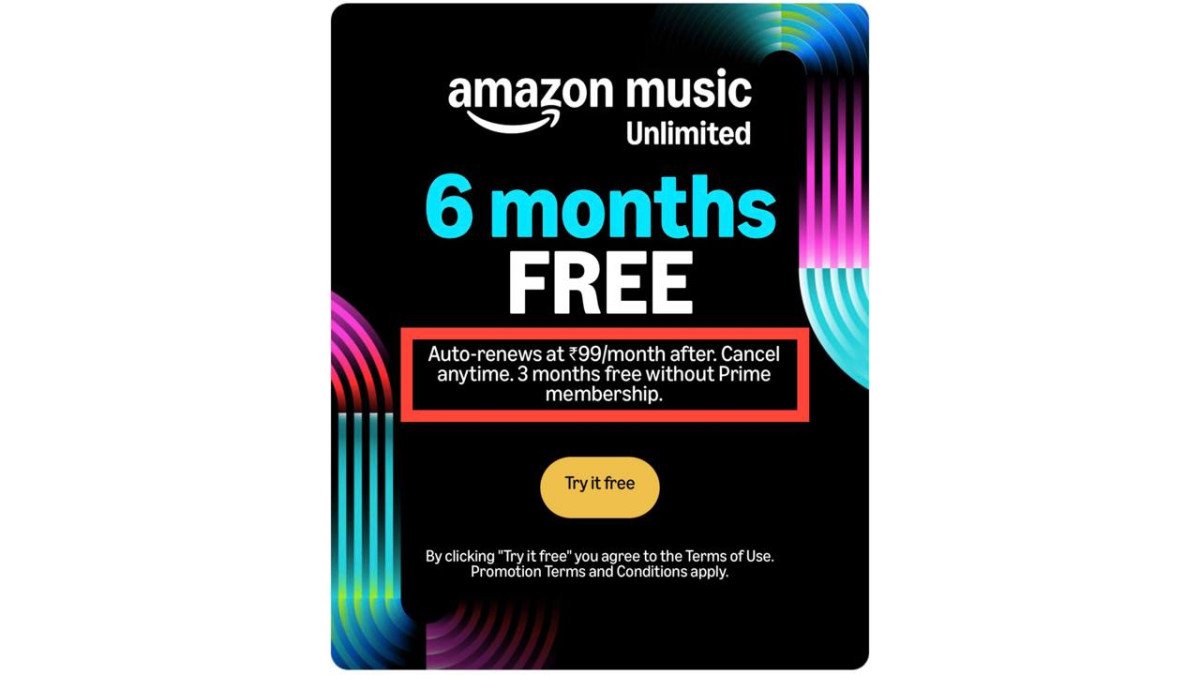 Trial Get Amazon Music For 3 Months Link Set 