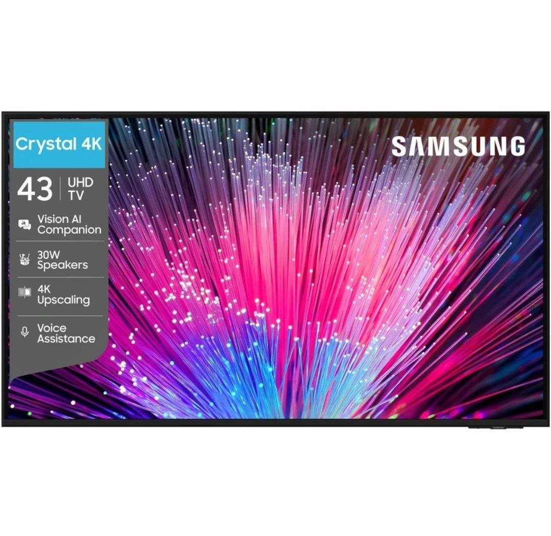 Samsung Crystal 4k Vision Ai 108 Cm (43 Inch) Ultra Hd (4k) Led Smart Tizen