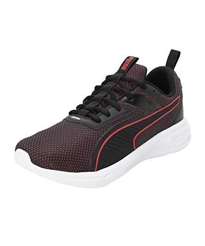 Puma Men Scorch Runner V2 Black-for All Time Red-w