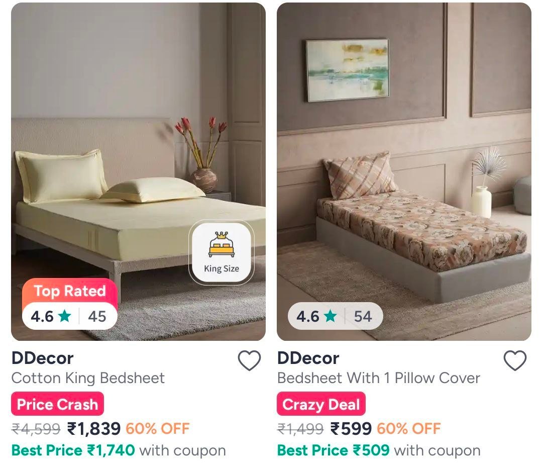 Myntra Eors Of The Weekendupto 60 On Ddecor B