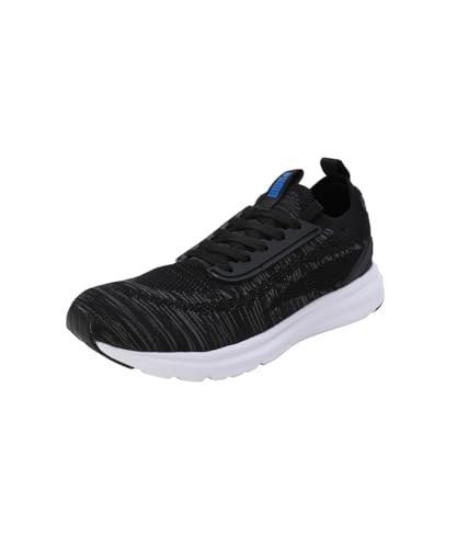 Puma Mens Ziggy Black-cool Dark Gray-racing Blue Running Shoe - 9 Uk (31058