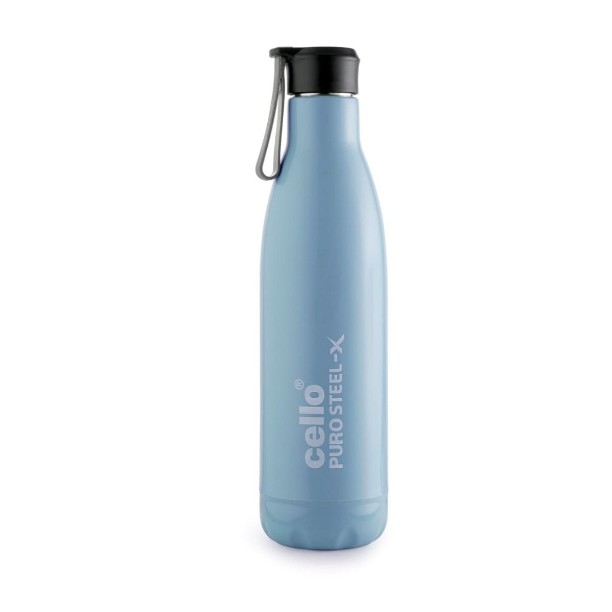 Cello Puro Steel-x Neo 900 Insulated Water Bottle For Office Use 720 Ml Blu