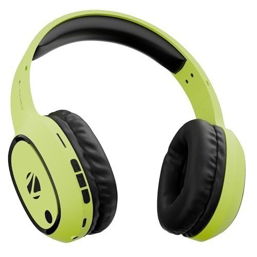 Zebronics Thunder Bluetooth Wireless On Ear Headphone Fm Msd 60hrs Playback