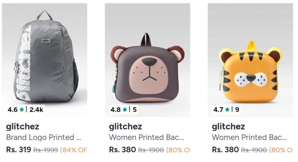 Glitchez Backpacks