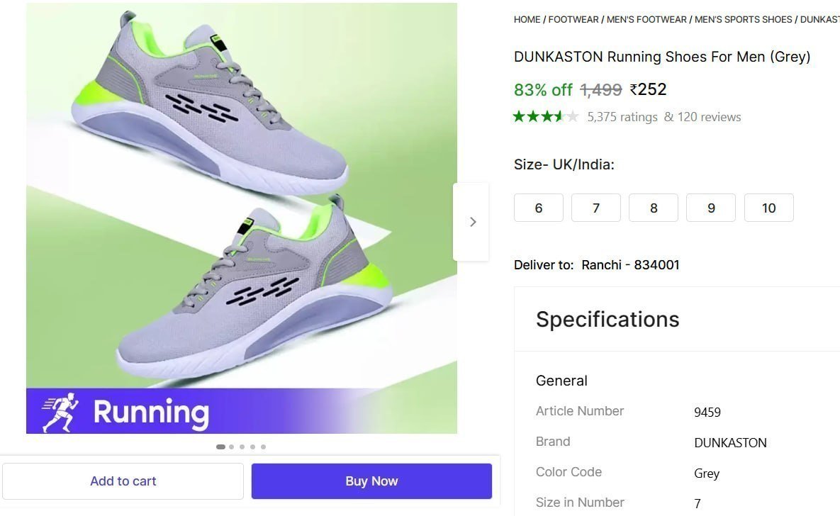 Men S Running Shoes At 252