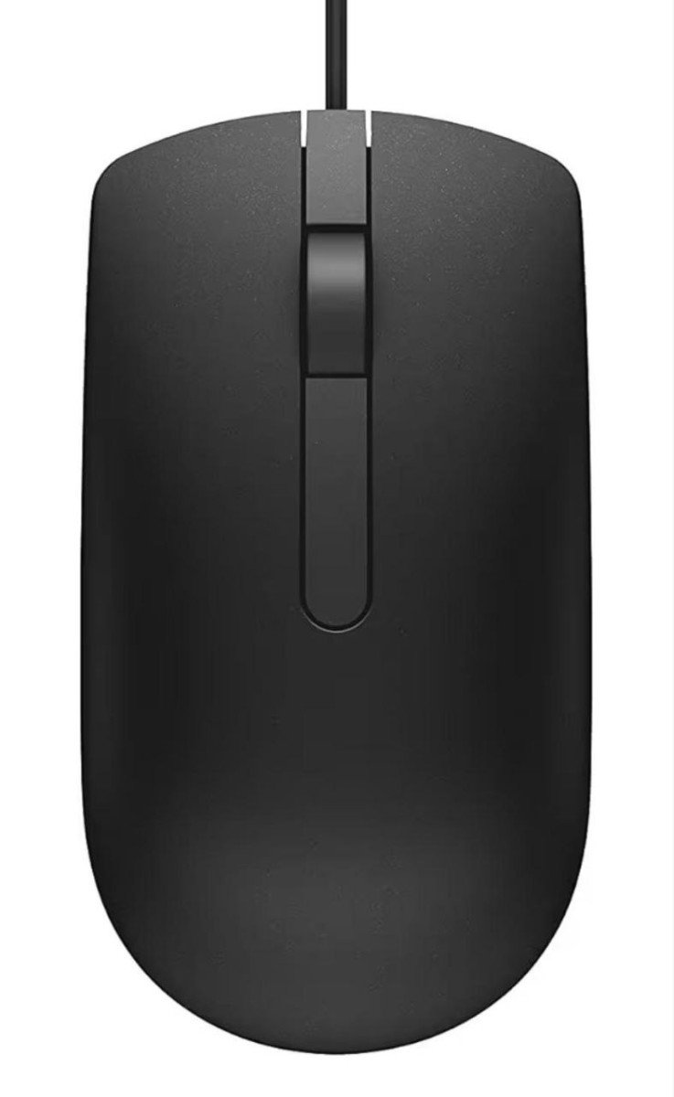Dell Ms116 Wired Mouse 1000 Dpi Scrolling Wheel 2 