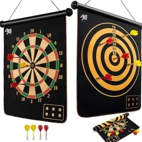 Storio Magnet Dart Board Game For Kids Double