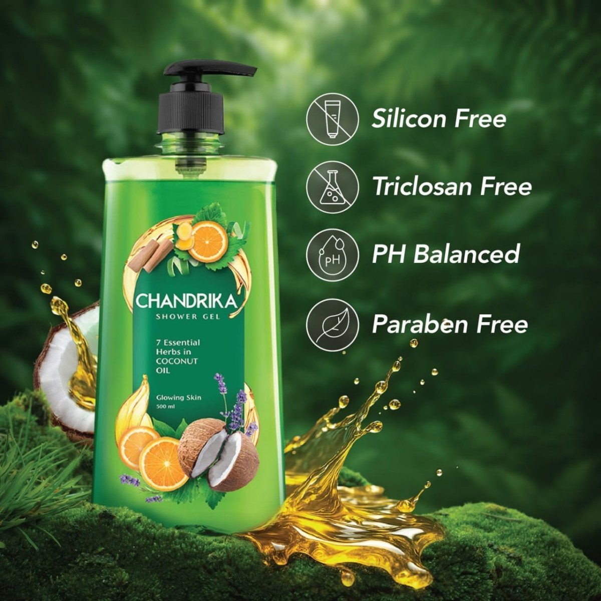 Chandrika Shower Gel 500ml 165