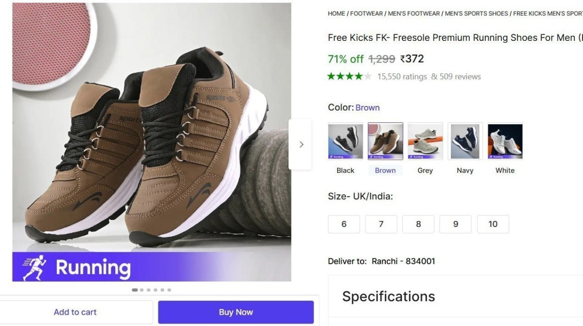 Running Shoes For Men 372