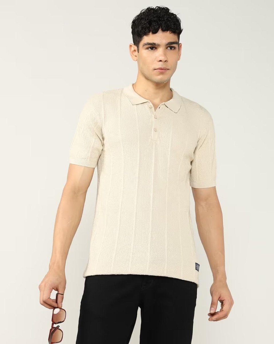 Lee Cooper Men Regular Fit Cotton T-shirt 478