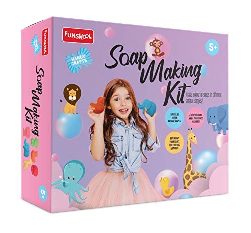 Handycrafts Funskool Soap Making Kit 6 Different Shapes Diy Kit Art And Cra