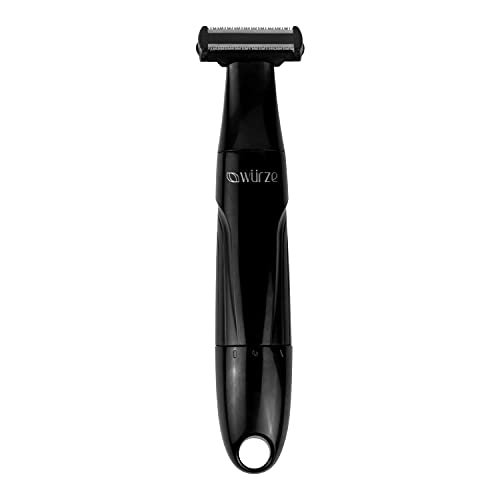 Wurze Wet Dry Men S Hair Trimmer For Face Body Beard With 2 Detachable Clip