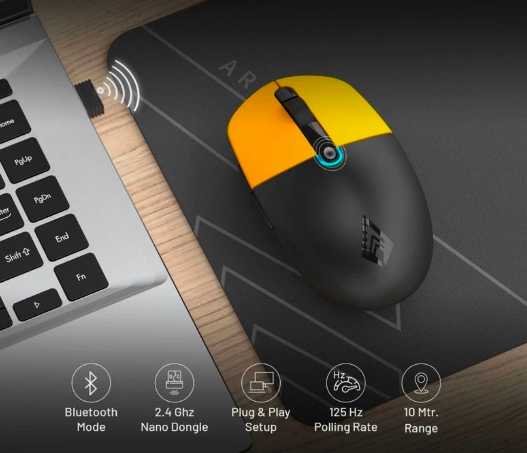 Flipkart Archer Tech Lab Wireless Mouse At Rs 483