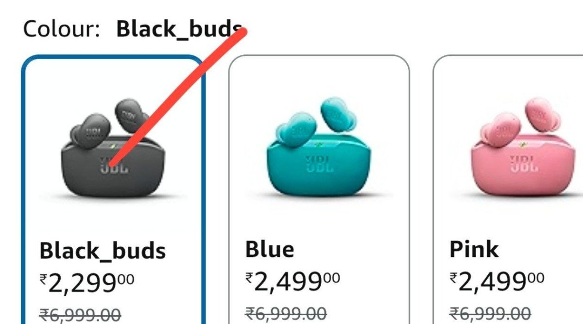 Grabjbl Earbuds At Rs 2299 Other Colour Costs More