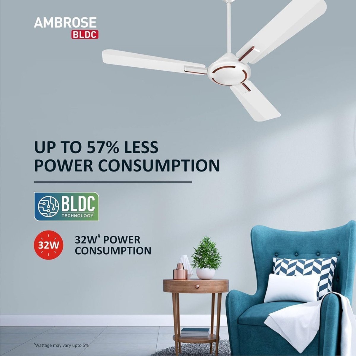 Havells 1200mm Bldc Motor Ceiling Fan 2472 Apply 9
