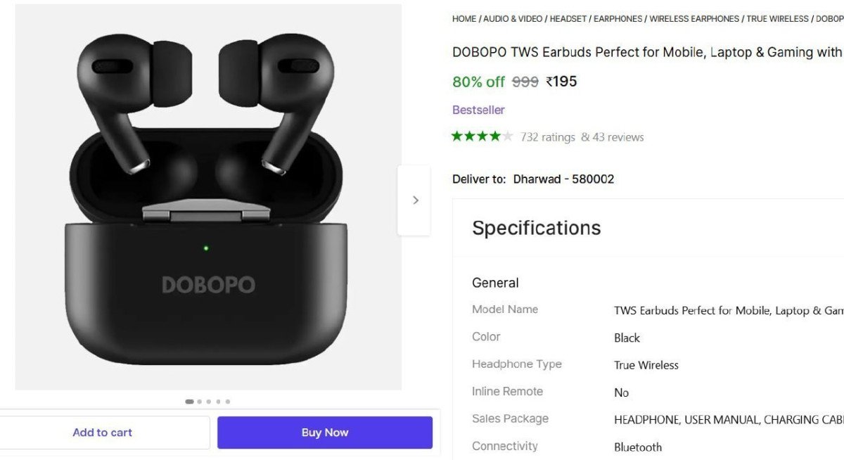 Loot Tws Earbuds At 195 Extra Discount Using Supercoins