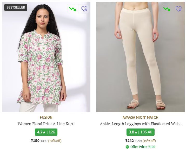 Ajio Loot Ethnic Wear Under 299 Link Grab Fas