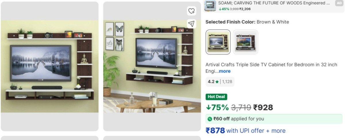 Flipkart 5 Layer Kitchen Trolley1 4646 Seater Dini