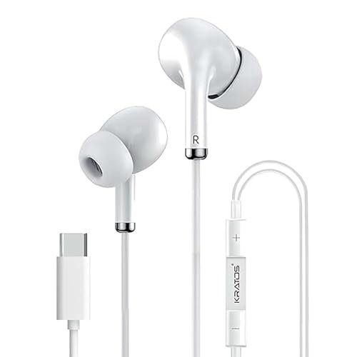 Kratos Tune V5 C Type Earphones Wired 13mm Ba