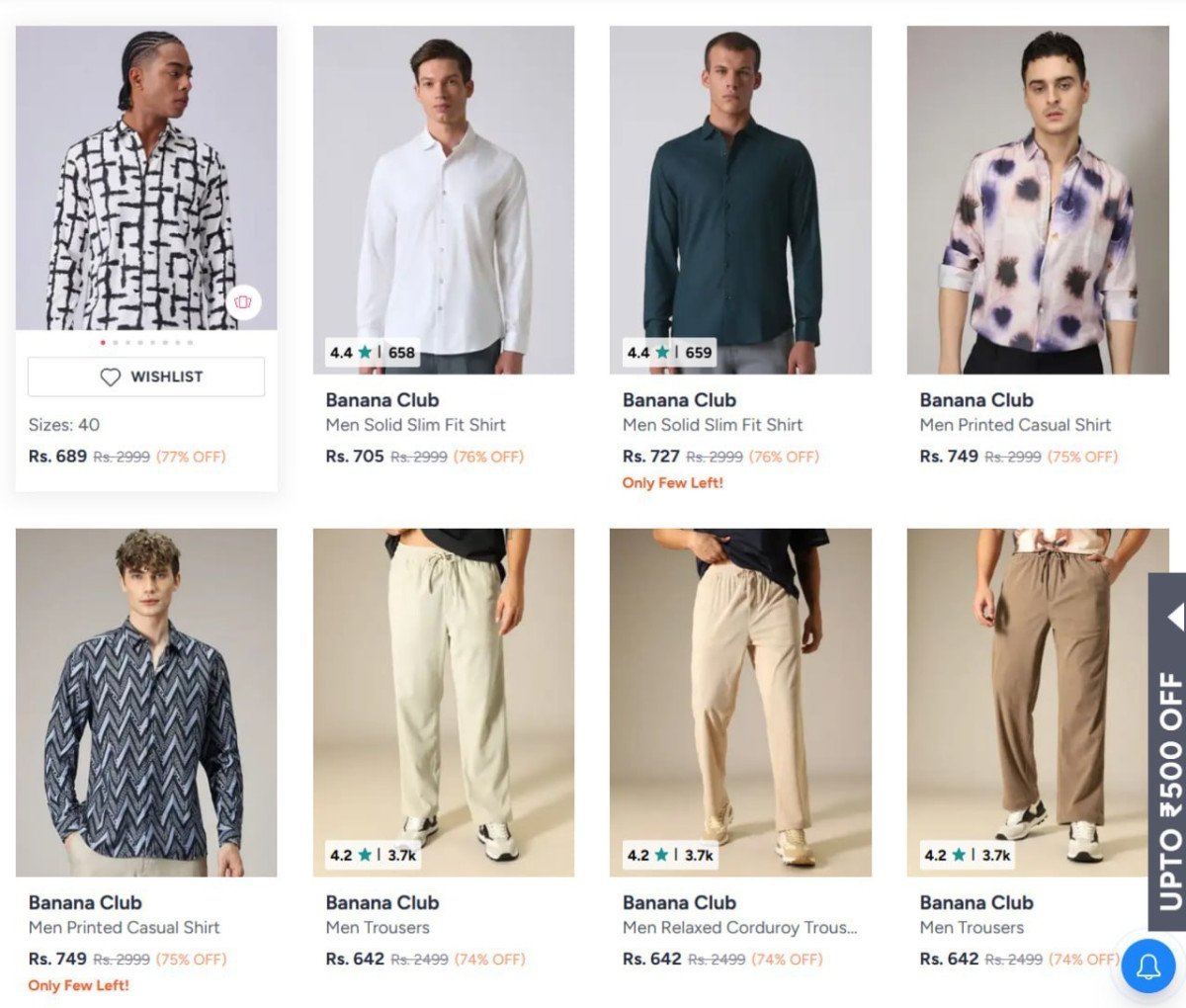 Loooootbanana Club Clothing 77 Starting From Rs 64