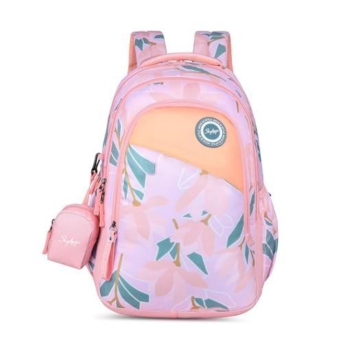 Skybags Bloom 30 Litres Pink School Bag For G