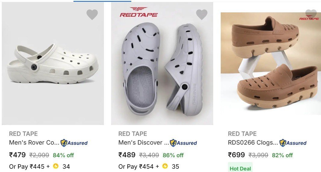 Flipkart Red Tape Shoes 85