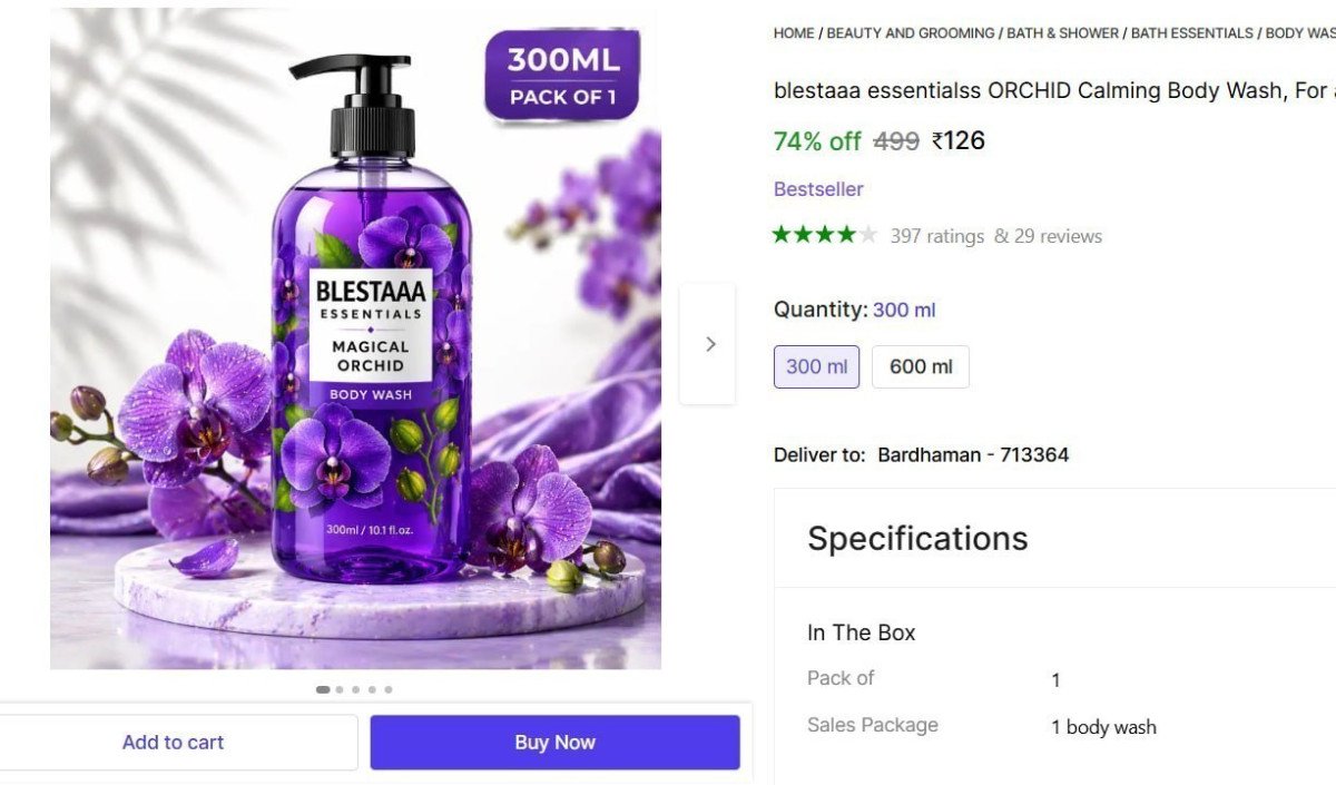 Body Wash 300ml 126