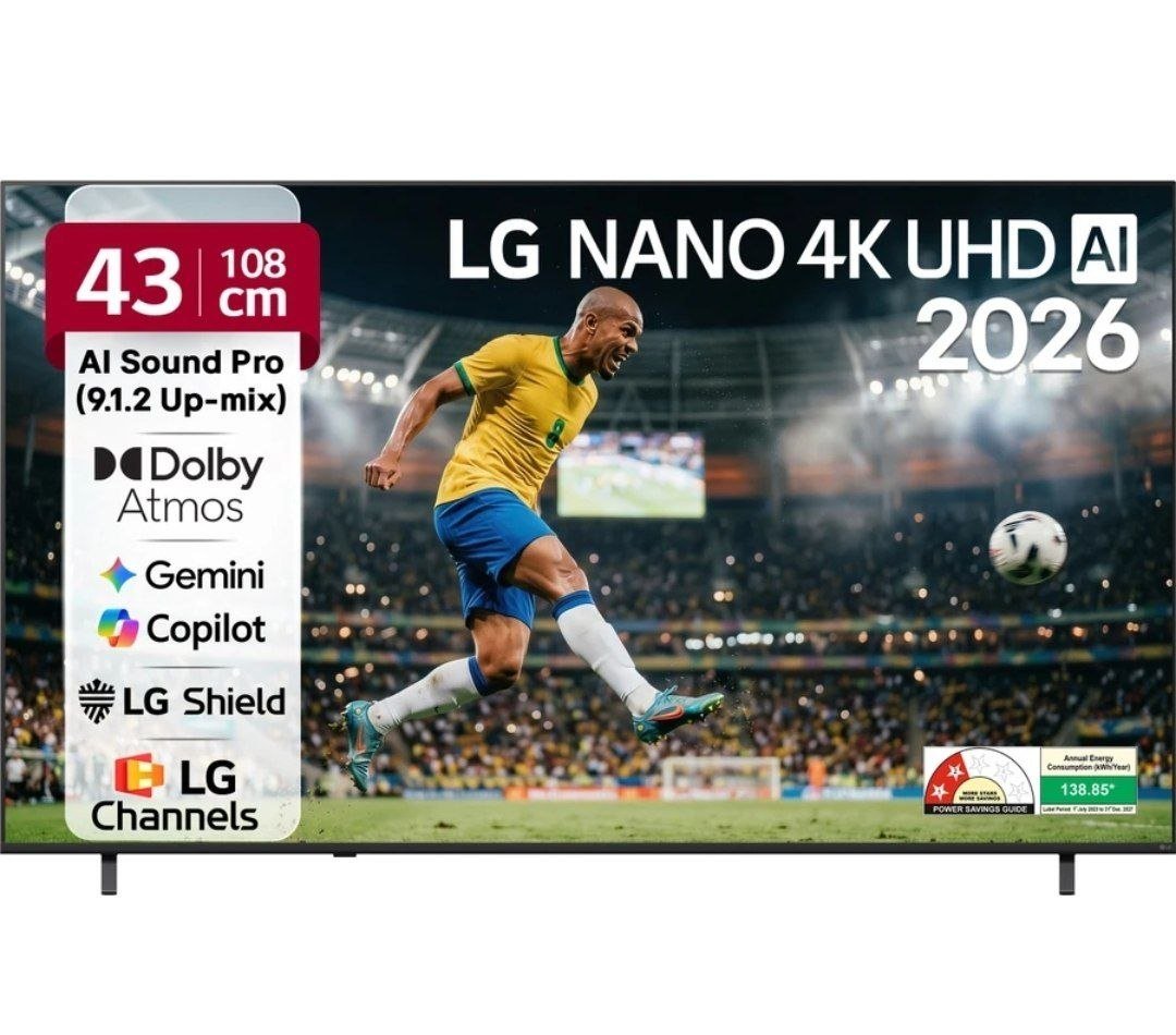 Lg Ai Nano Nu87 108 Cm (43 Inch) Ultra Hd (4k