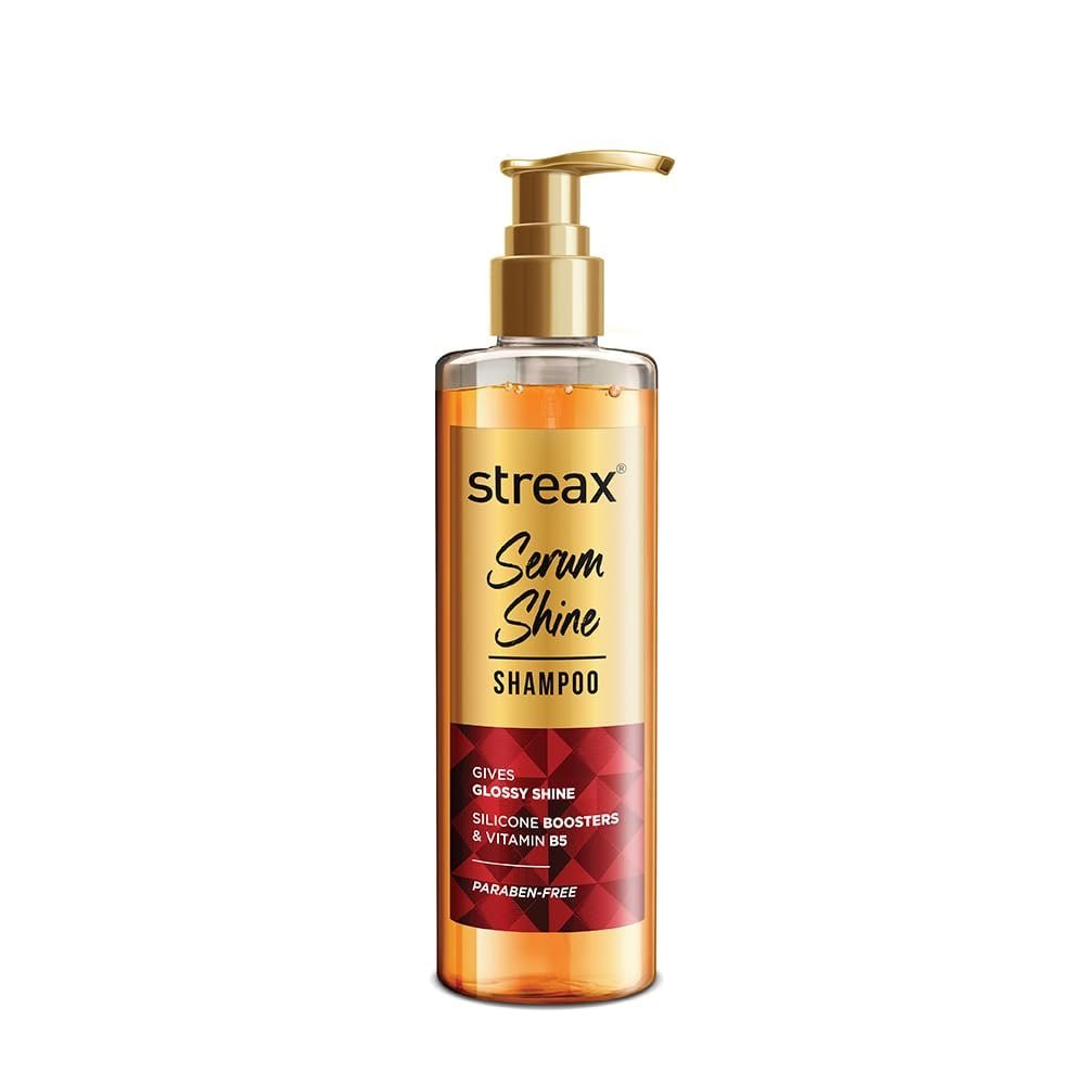 Streax Serum Shine Shampoo 490ml 175 Mrp 350 Save 