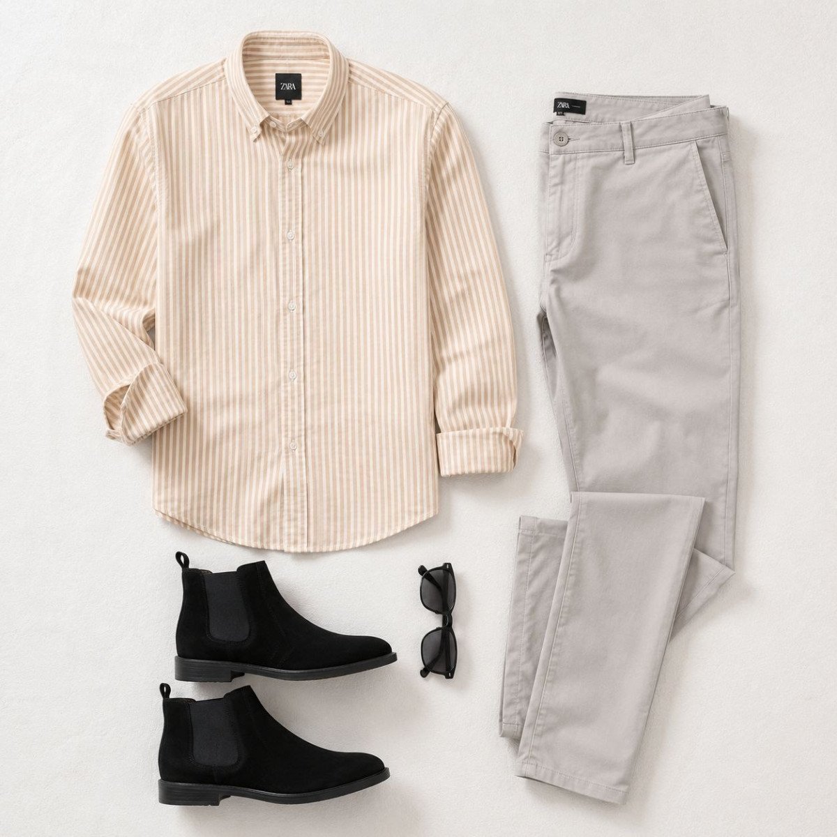 Shirt 322chinos 408boots 444