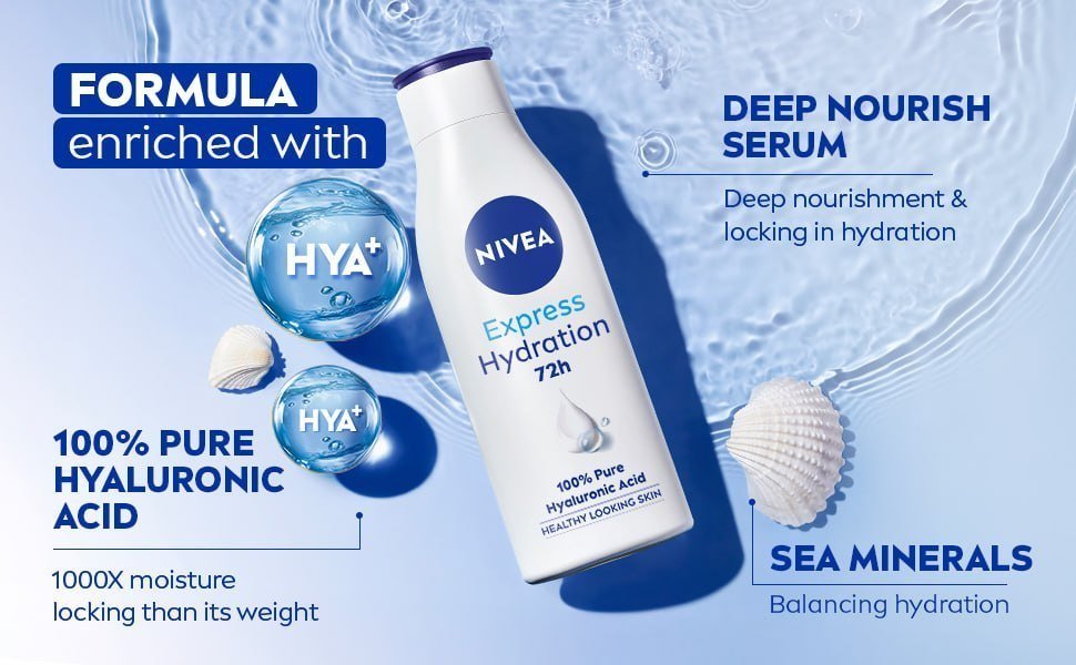 Nivea Express Hydration Body Lotion 400ml 253