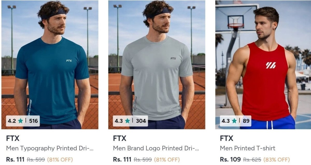 Ftx Sports Tshirt From 109