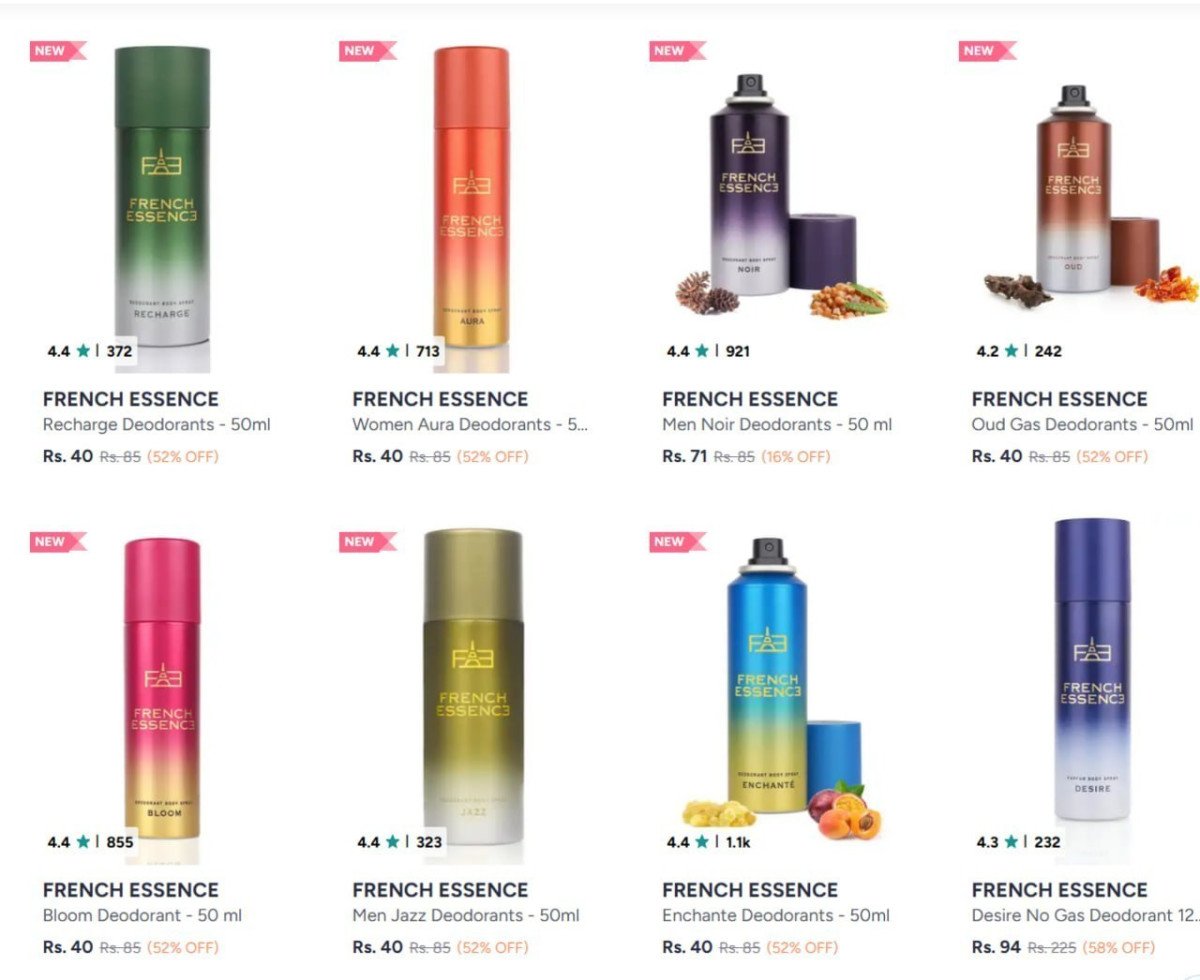Looootfrench Essence Deodorant 58 Starting Fr