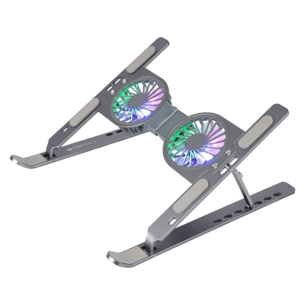 Zebronics Laptop Stand With Fans Up To 17 Inch Lap