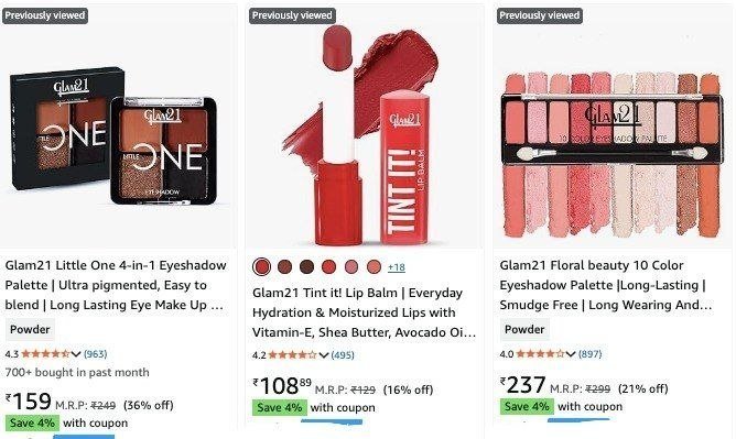 Grab 40 On Glam21 Makeup Products Eyeshadow Palett