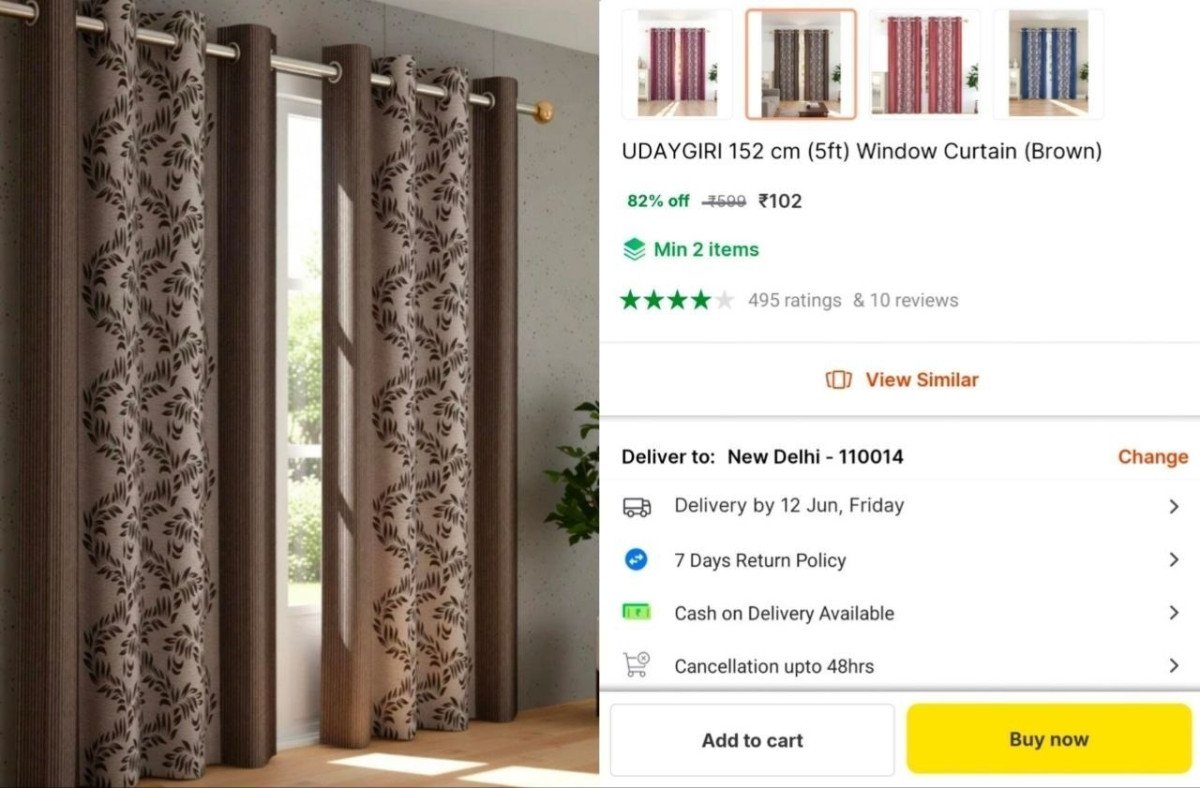 Grab Curtain 5ft At 102