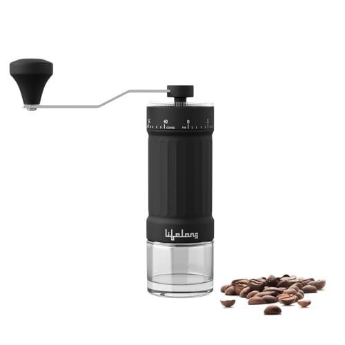 Lifelong Manual Coffee Grinder Adjustable Ceramic 