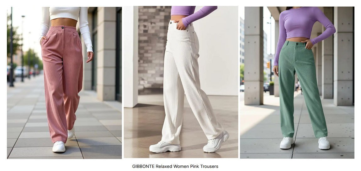 Relaxed Women S Trousers 248