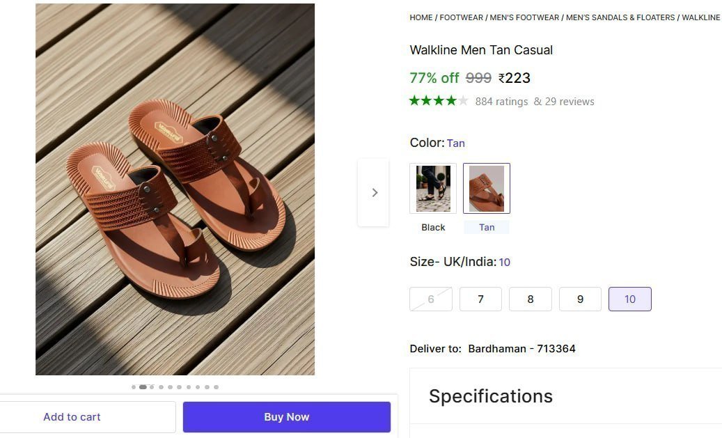 Ethnic Sandal (chappal) 223