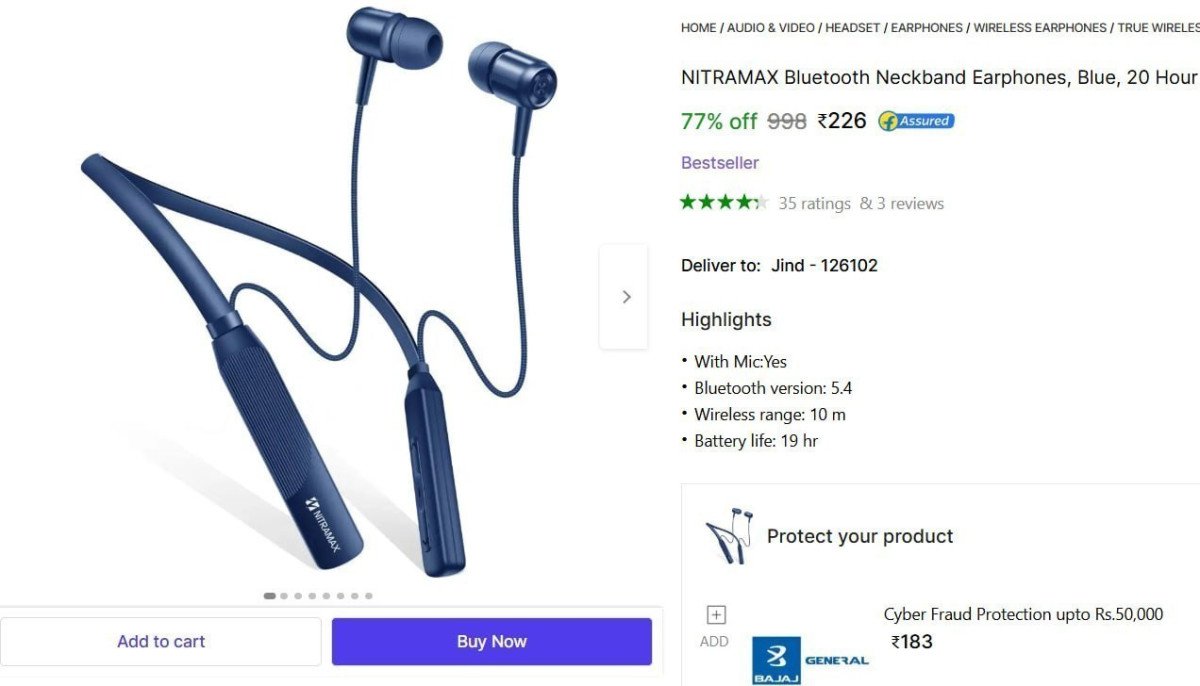 Bluetooth Neckband 226