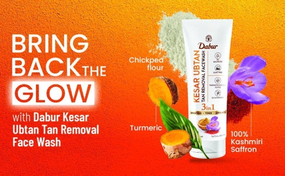 Dabur Kesar Ubtan Face Wash-100ml 117