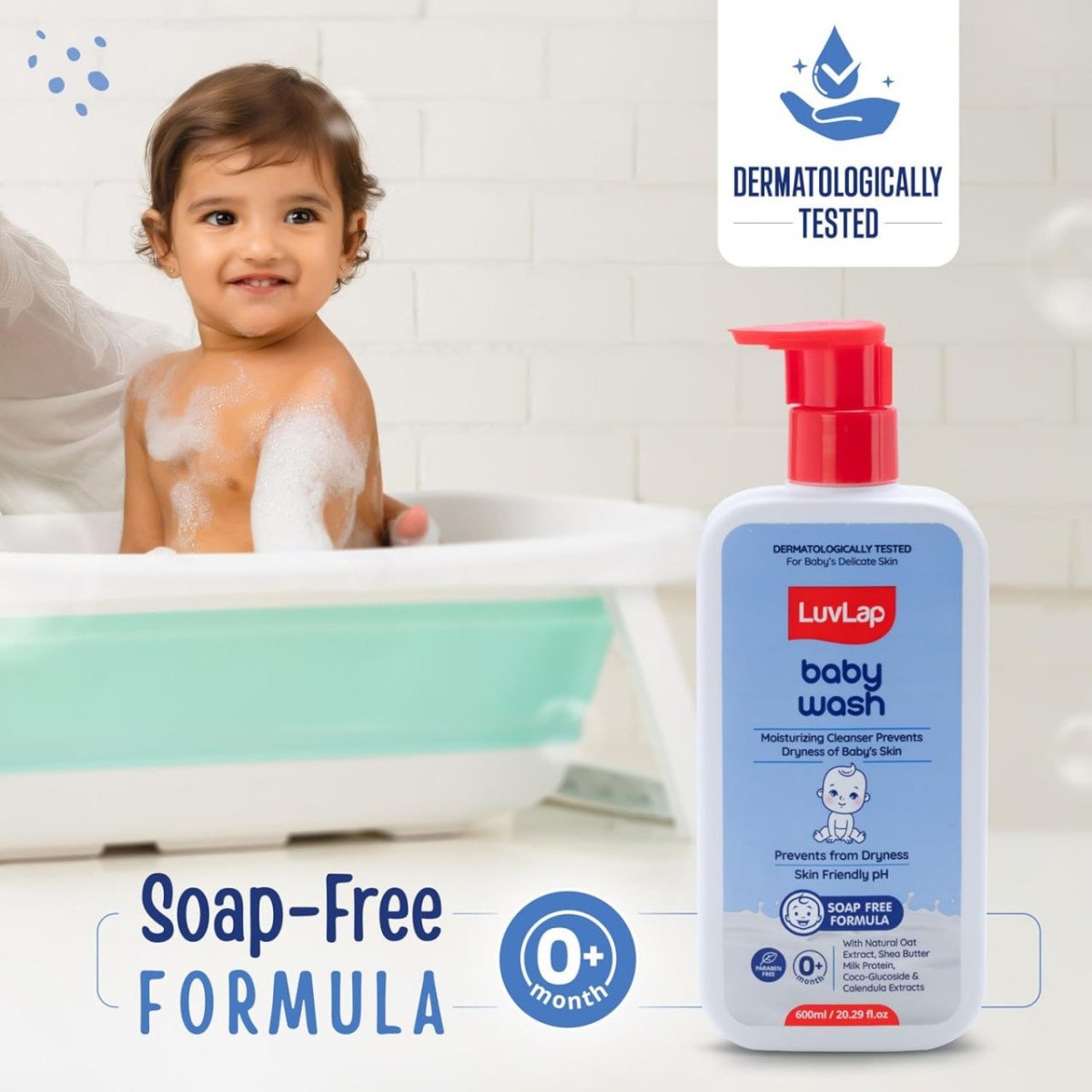 Luvlap Baby Wash - 600ml 122