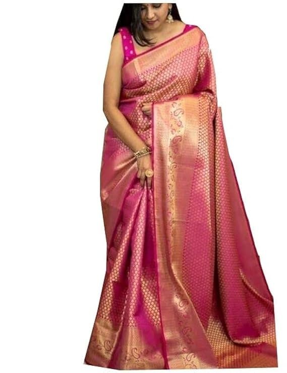 Amazon Loot Kanjivaram Silk Saree At 599