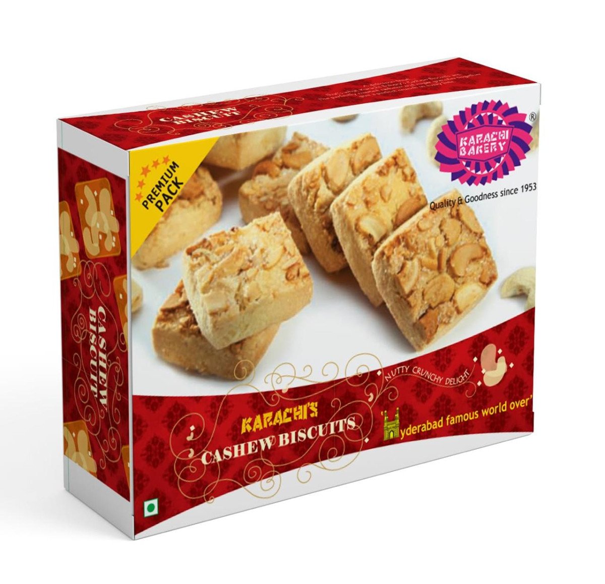 Amazon Fresh Karachi Bakery Cashew Biscuits 400g 1